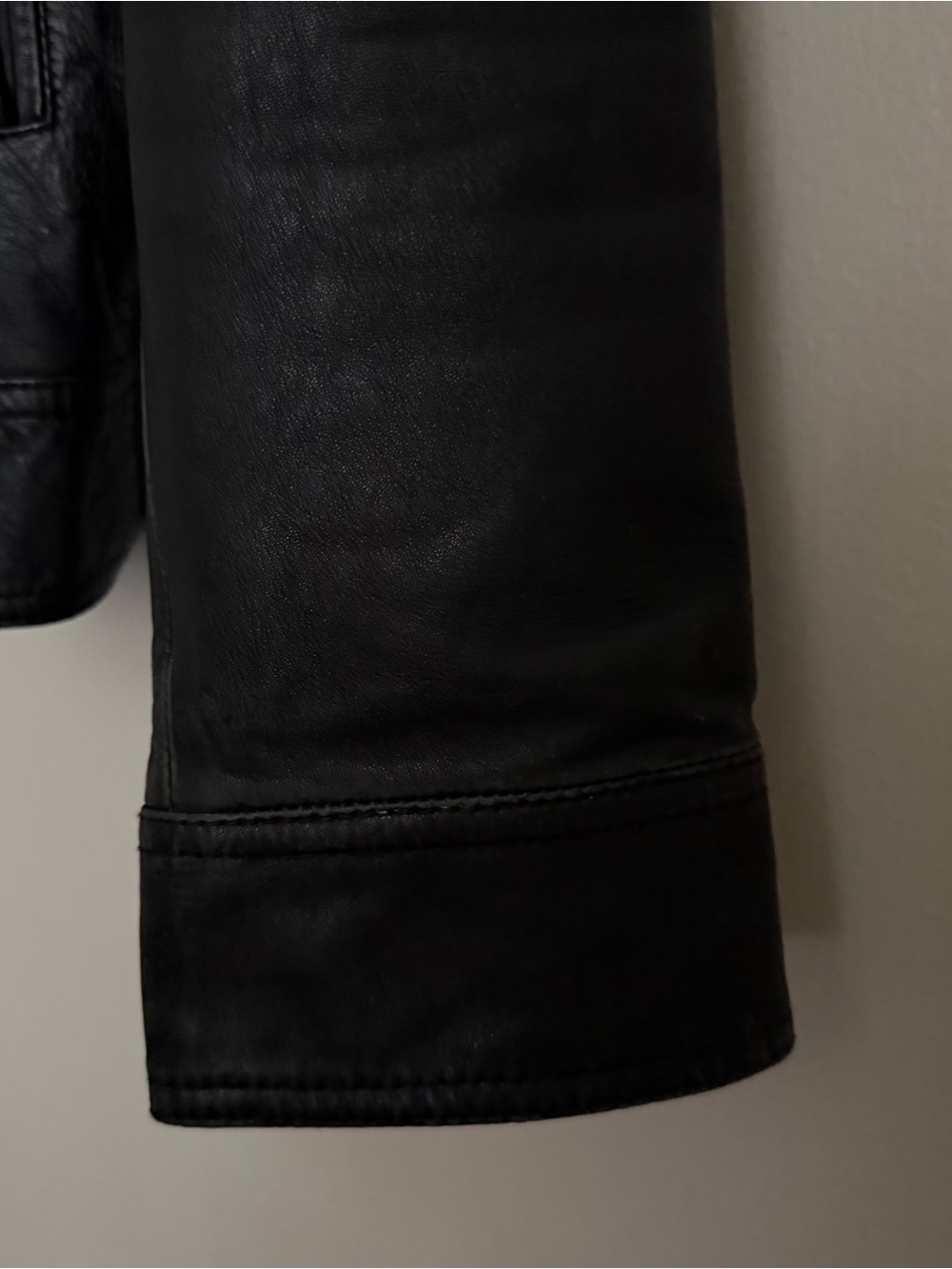 Dolce & Gabbana Spy Black Leather Jacket - Picture 4 of 6